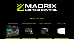 Desktop Screenshot of help.madrix.com