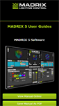 Mobile Screenshot of help.madrix.com