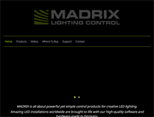 Tablet Screenshot of madrix.de