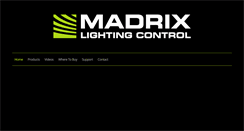 Desktop Screenshot of madrix.com
