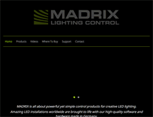 Tablet Screenshot of madrix.com